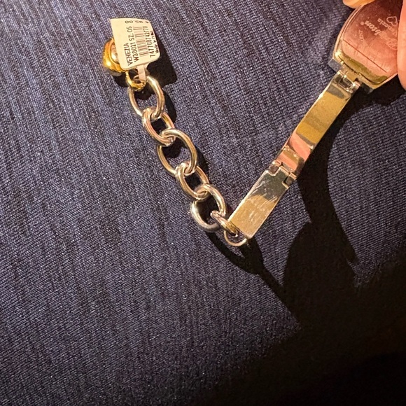 Brighton Ladies Venezia Watch Silver-Gold Plated - VINTAGE - Picture 10 of 11